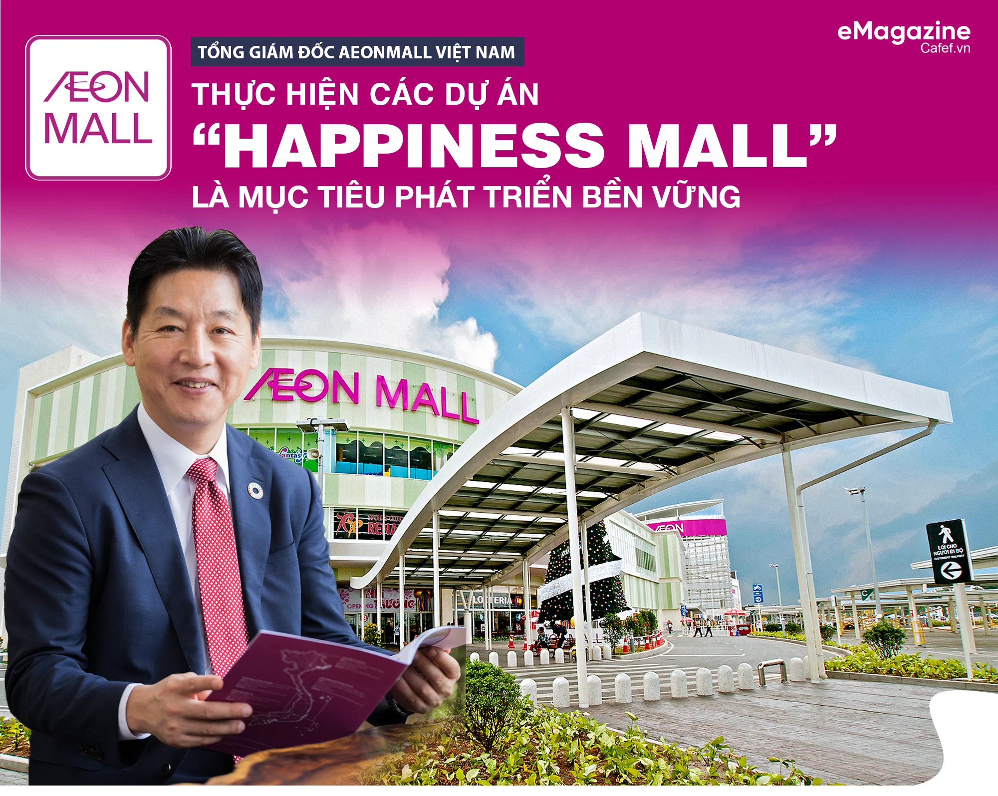 Happiness Mall là mục tiêu phát triển bền vững
